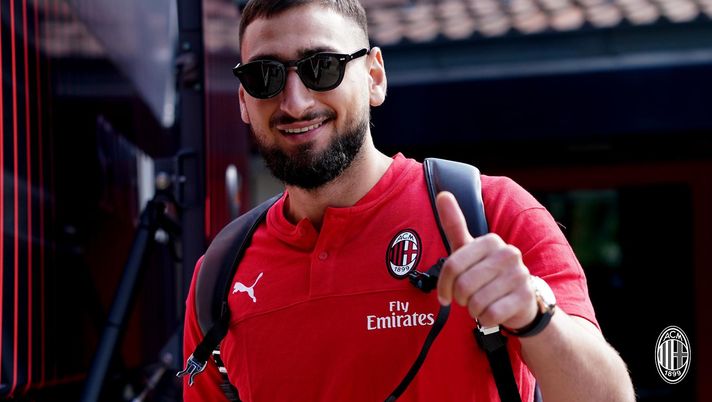 Gianluigi Donnarumma, portiere del Milan (credits: acmilan.com) 