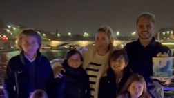VIDEO / Icardi compie 29 anni: compleanno sulla Senna insieme alla famiglia