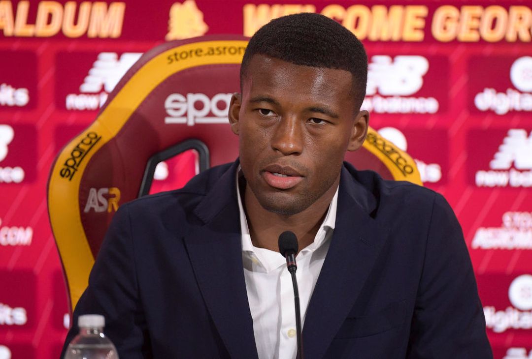 La conferenza stampa di presentazione di Wijnaldum – FOTO GALLERY - immagine 15