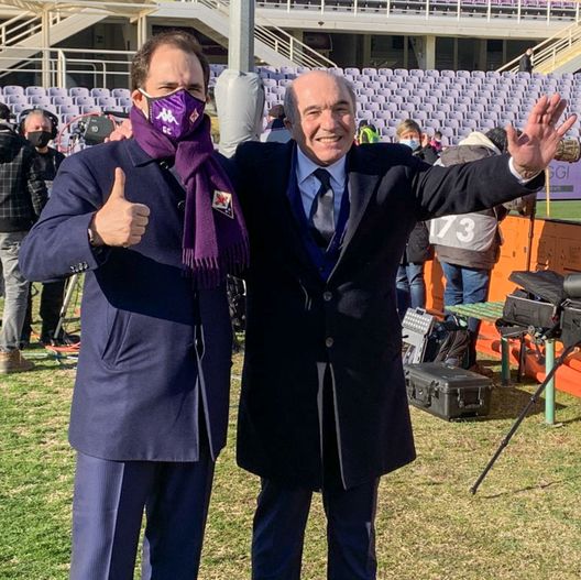 GERMOGLI PH 13 GENNAIO 2021 FIRENZE STADIO ARTEMIO FRANCHI COPPA ITALIA OTTAVI DI FINALE FIORENTINA VS INTER NELLA FOTO ROCCO E JOSEPH COMMISSO GERMOGLI PH 13 GENNAIO 2021 FIRENZE STADIO ARTEMIO FRANCHI COPPA ITALIA OTTAVI DI FINALE FIORENTINA VS INTER NELLA FOTO ROCCO E JOSEPH COMMISSO