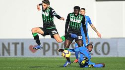 Serie A, le formazioni ufficiali di Sassuolo-Cagliari: sorpresa Lykogiannis, Babacar con Berardi