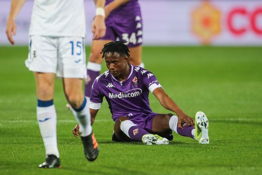 GERMOGLI PH: 11 APRILE 2021 FIRENZE STADIO ARTEMIO FRANCHI SERIE A FIORENTINA VS ATALANTA NELLA FOTO KOUAME GERMOGLI PH: 11 APRILE 2021 FIRENZE STADIO ARTEMIO FRANCHI SERIE A FIORENTINA VS ATALANTA NELLA FOTO KOUAME