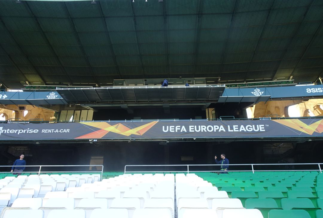  Lo stadio Benito Villamarín, casa del Betis Siviglia 