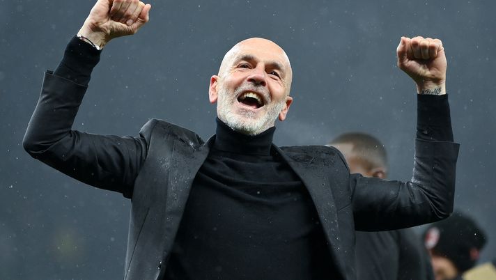 Stefano Pioli AC Milan Tottenham-Milan 0-0 Champions League 2022-2023