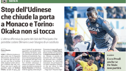 Messaggero Veneto: Stop dell’Udinese che chiude la porta a Monaco e Torino, Okaka non si tocca