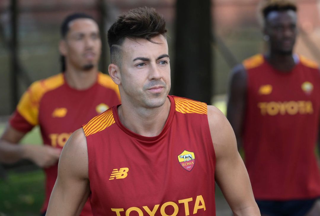 Roma, rifinitura prima del Monza: Belotti c’è. Squadra in ritiro – FOTO GALLERY - immagine 20