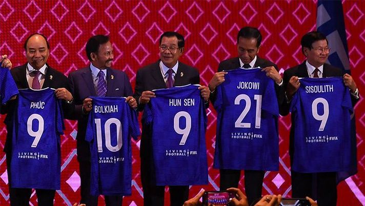 La cerimonia indonesiana di presentazione dei Mondiali Under 20 La cerimonia indonesiana di presentazione dei Mondiali Under 20