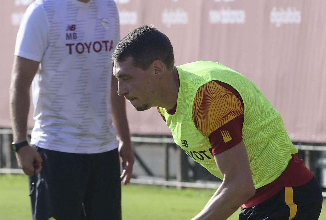 Roma, il primo allenamento con i compagni di Belotti – FOTO GALLERY - immagine 17