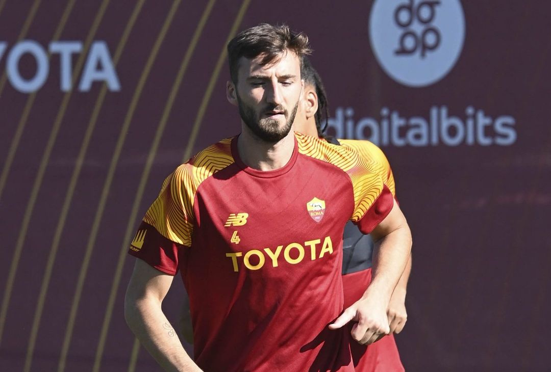 Trigoria, Karsdorp e Zaniolo ancora in gruppo. Kumbulla a parte – FOTO GALLERY - immagine 37