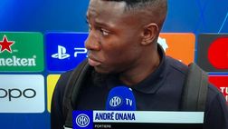 Onana a Inter TV: “Non c’è nessun vantaggio. Sto bene, sono tranquillo: ogni giocatore…”