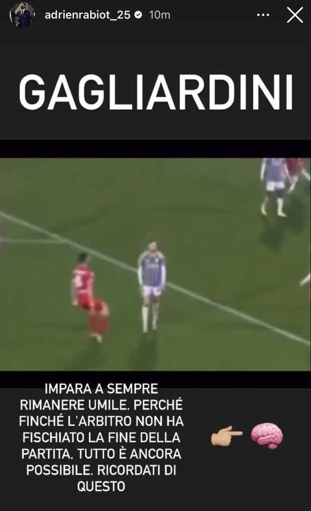 Rabiot replica a Gagliardini: “Devi imparare a rimanere umile: ora ricordati di questo”- immagine 2