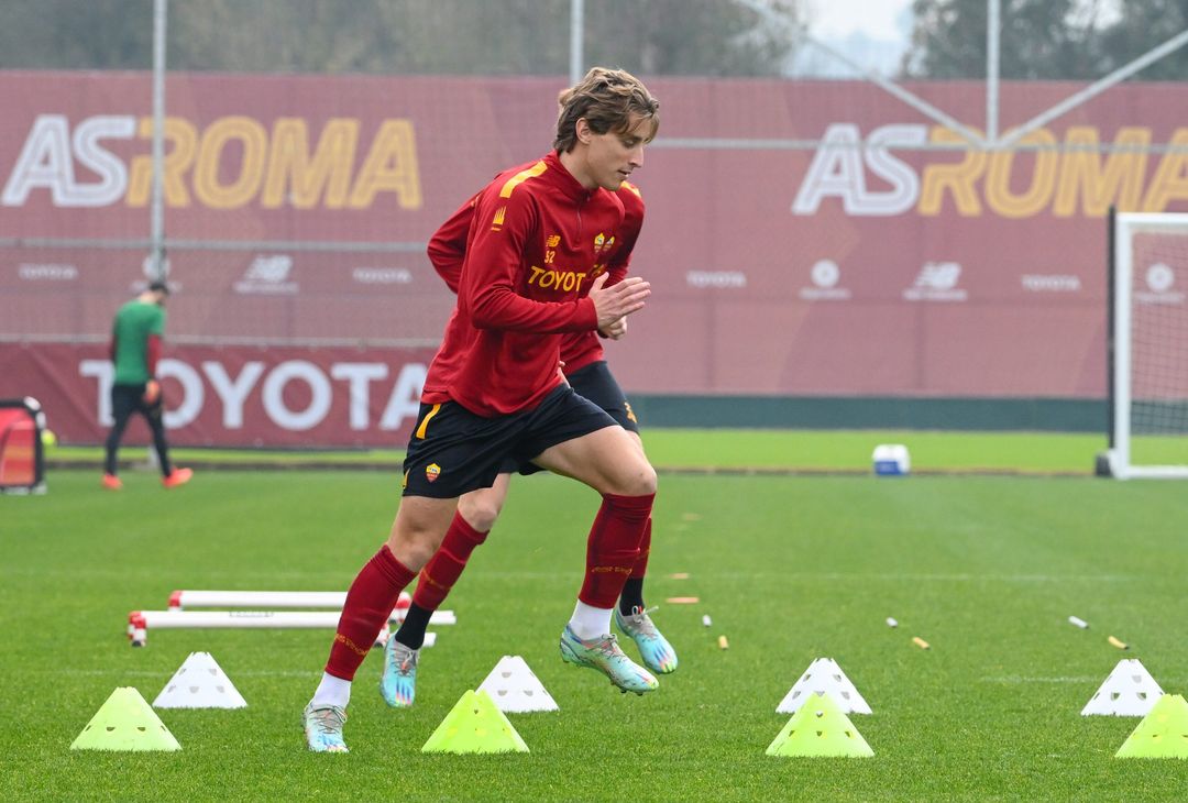 Roma, l’allenamento a due giorni dalla sfida con il Bologna – FOTO GALLERY - immagine 5