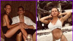SOCIAL / Viaggio in Messico per Gollini e la sua Giulia: relax e scatti…hot
