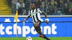 Udinese, le condizioni di Fofana ed Ekong. Recupera Nuytinck?