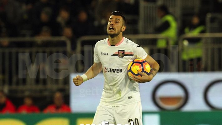 Palermo: infortunio Nestorovski, TAC dà esito negativo 