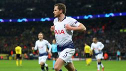Calciomercato Napoli, tentazione Vertonghen: quattro giovani sulla lista di Giuntoli per la difesa