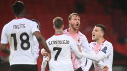 Urlo Milan! Prova di personalità a Old Trafford e pareggio finale stretto