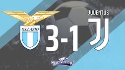Ronaldo illude, è apoteosi Lazio: 3-1 alla Juventus