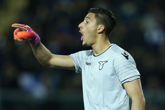 EMPOLI, ITALY - FEBRUARY 18: Thomas Strakosha of SS Lazio reacts during the Serie A match between Empoli FC and SS Lazio at Stadio Carlo Castellani on February 18, 2017 in Empoli, Italy. (Photo by Gabriele Maltinti/Getty Images) EMPOLI, ITALY - FEBRUARY 18: Thomas Strakosha of SS Lazio reacts during the Serie A match between Empoli FC and SS Lazio at Stadio Carlo Castellani on February 18, 2017 in Empoli, Italy. (Photo by Gabriele Maltinti/Getty Images)
