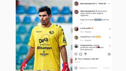 Palermo, gli auguri di Pelagotti su Instagram: “Nuovo anno, voglia di migliorarsi”