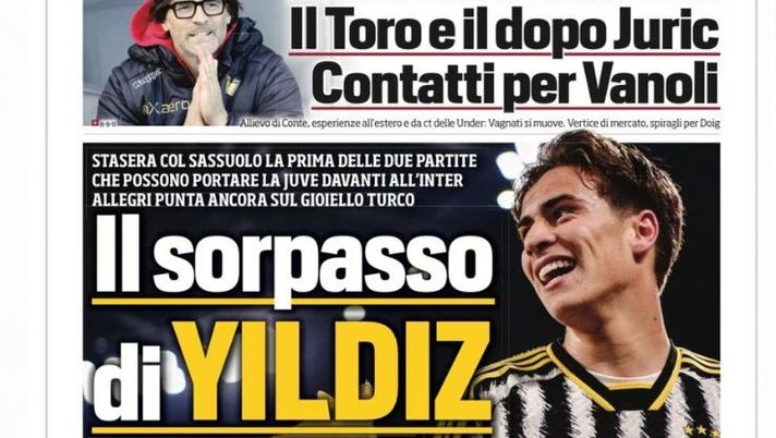 EDICOLA TS – Il sorpasso di Yildiz. Mourinho, l’ombra dell’esonero - immagine 1