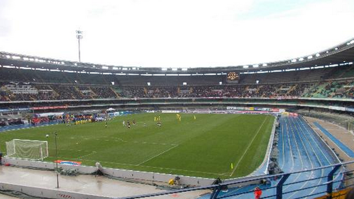 Hellas: ammenda ai tifosi gialloblù per cori  Hellas: ammenda ai tifosi gialloblù per cori