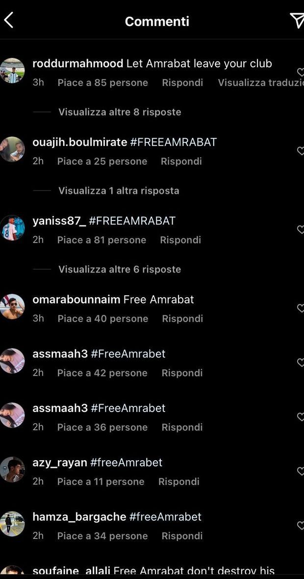 Social della Fiorentina presi d’assalto: #FreeAmrabat per il Barcellona!- immagine 2