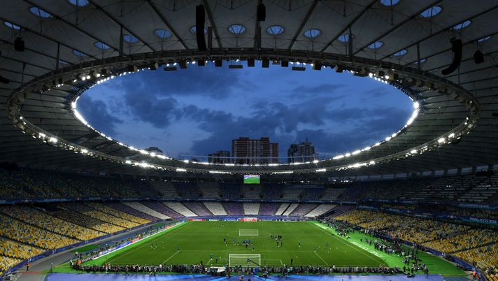 during a Real Madrid training session ahead of the UEFA Champions League Final against Liverpool at NSC Olimpiyskiy Stadium on May 25, 2018 in Kiev, Ukraine. during a Real Madrid training session ahead of the UEFA Champions League Final against Liverpool at NSC Olimpiyskiy Stadium on May 25, 2018 in Kiev, Ukraine.
