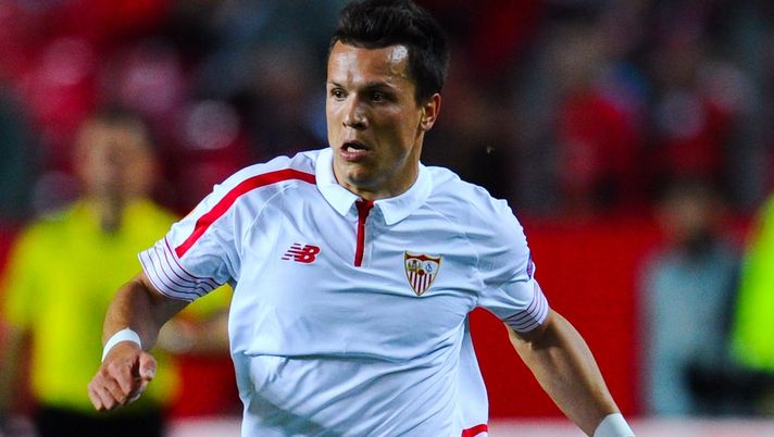 Yevhen Konoplyanka con la maglia del Siviglia (credits: GETTY Images) 