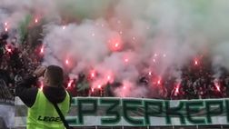Macedonia del Nord, striscione rubato e bruciato durante il derby