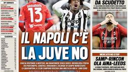Prima Pagina, Tuttosport: “Milan, sei da scudetto. Il Napoli c’è, la Juve no”