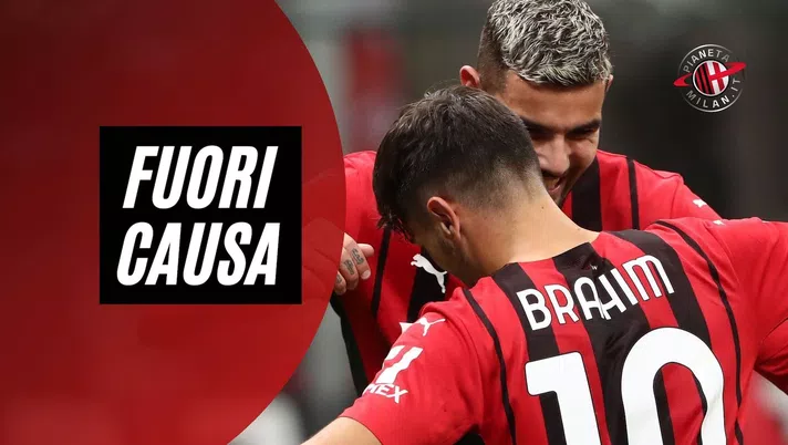 Theo Hernández Brahim Díaz AC Milan