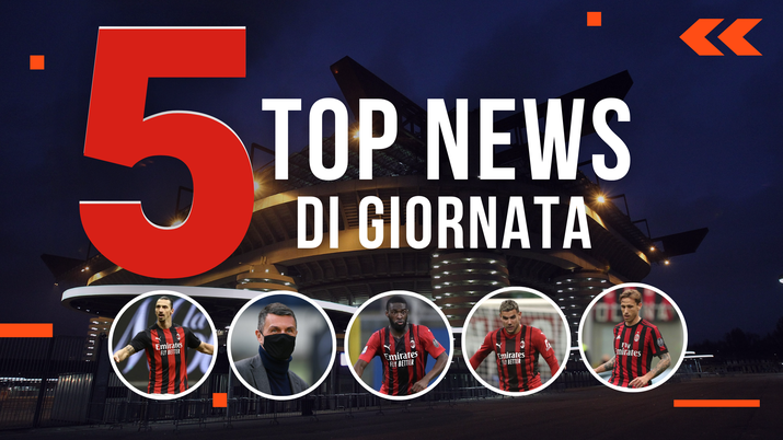 Mercato Milan e Top News di oggi, 14-10-2021