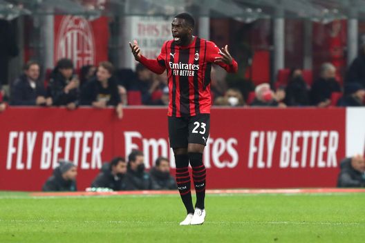 Fikayo Tomori (difensore AC Milan) festeggia la rete rossonera in Milan-Inter 1-1 (Serie A 2021-2022) | News (Getty Images) Fikayo Tomori AC Milan