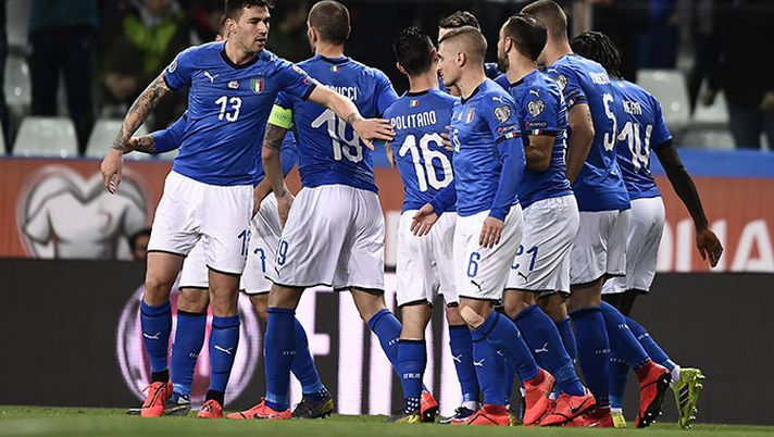 Alessio Romagnoli titolare in Italia-Liechtenstein 6-0 (credits: acmilan.com) 