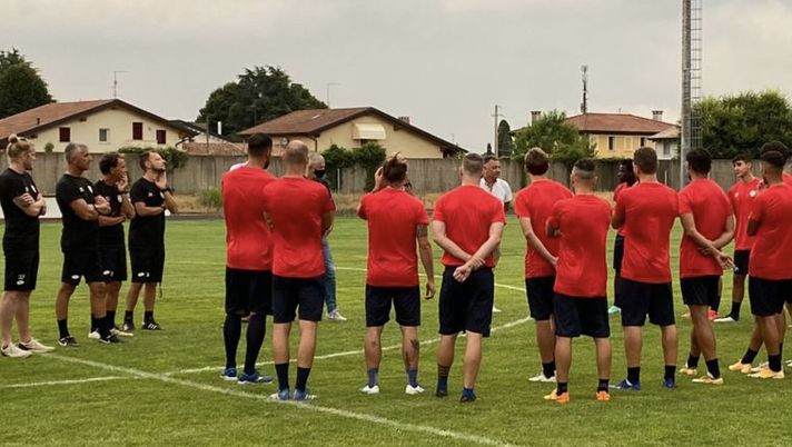 Il discorso di Zarattini alla squadra 