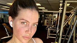 Wanda Nara, domenica in palestra: “Senza make up e filtri. Oggi vale doppio?”