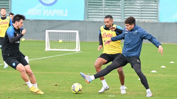 FOTO Verso Napoli-Atalanta, prosegue la preparazione degli azzurri: gli scatti social - immagine 1