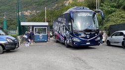 La Sampdoria anticipa il ritiro: squadra in partenza per Verona