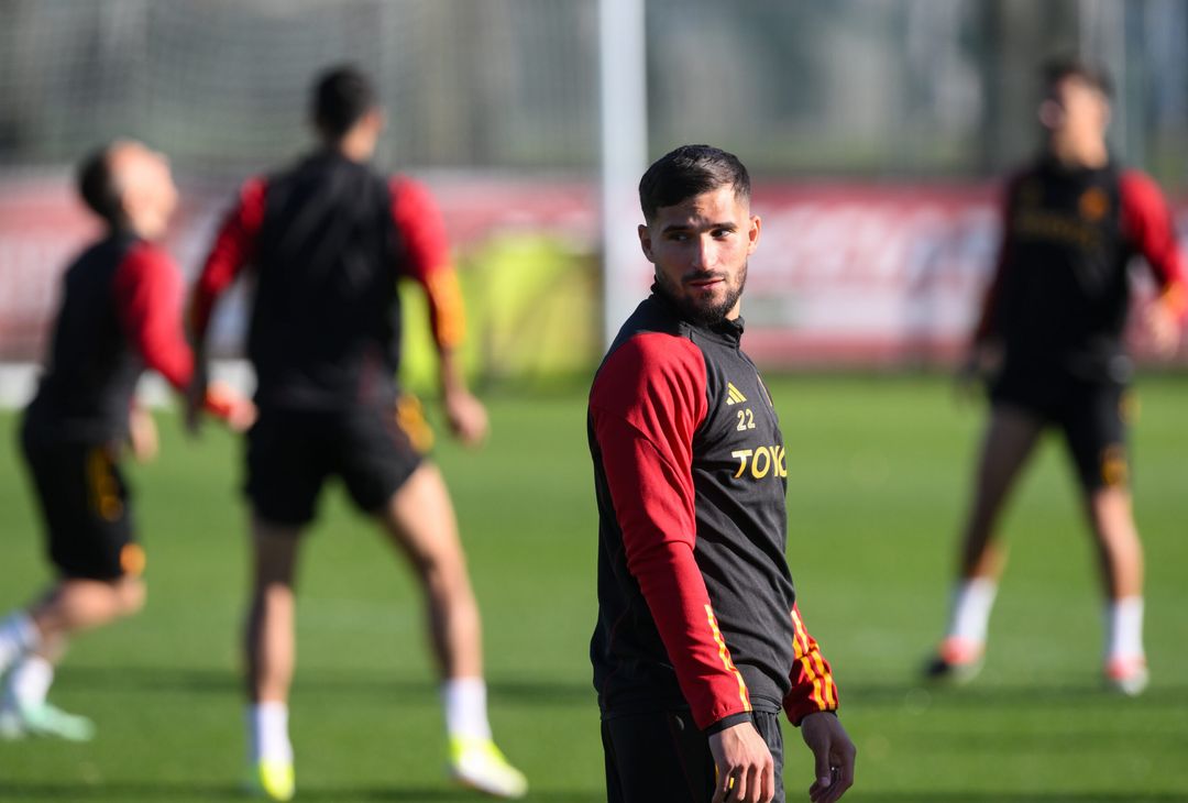 Roma, la rifinitura alla vigilia del Torino – FOTOGALLERY - immagine 25