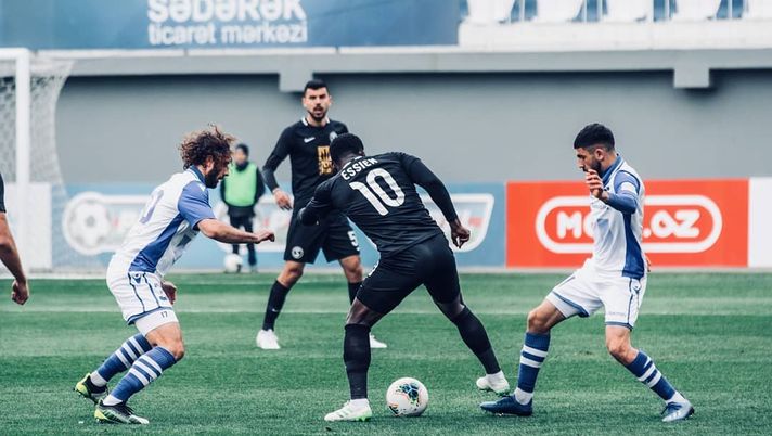 Finisce l'esperienza azera per Essien Finisce l'esperienza azera per Essien