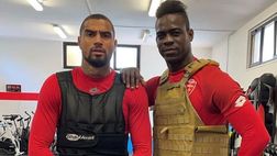 Il super allenamento di Boateng e Balotelli… (VIDEO)