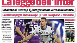 Prima Pagina, Corriere dello Sport: “La legge dell’Inter. Napoli, prova Scudetto”