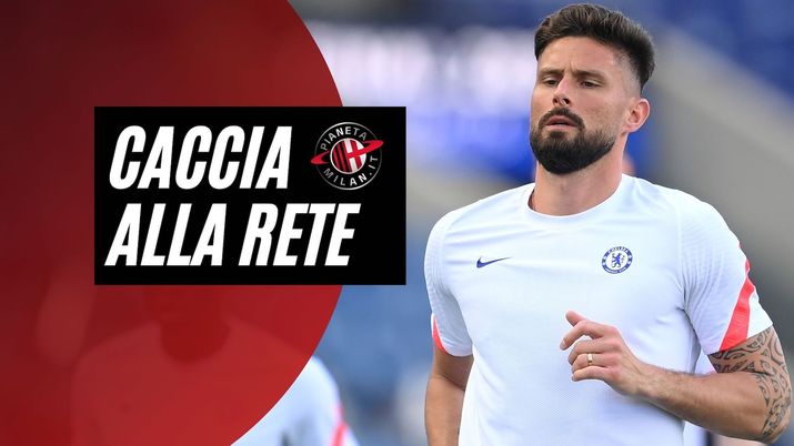 Olivier Giroud (attaccante AC Milan) sarà titolare stasera nell'amichevole Milan-Panathinaikos | News (Getty Images) 