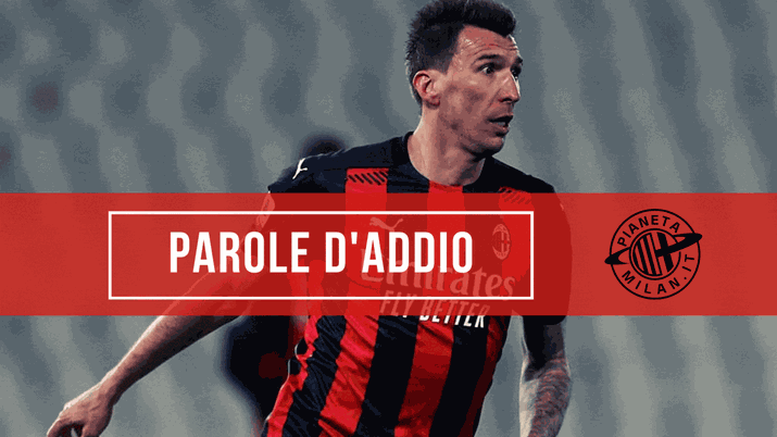 Mario Mandzukic saluta il Milan su Instagram Mario Mandzukic saluta il Milan su Instagram