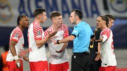 Lipsia-Real, Henrichs-Lunin come Thuram-Rui Patricio: l’arbitro annulla il gol di Sesko