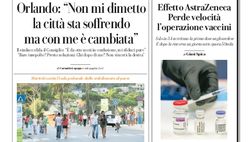 Prima Pagina, La Repubblica-Palermo: “Orlando: Non mi dimetto, la città con me è cambiata”