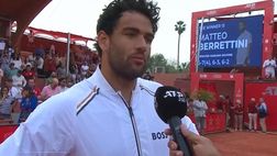 VIDEO / Berrettini: “Lavorato duro per tornare a giocare una finale”
