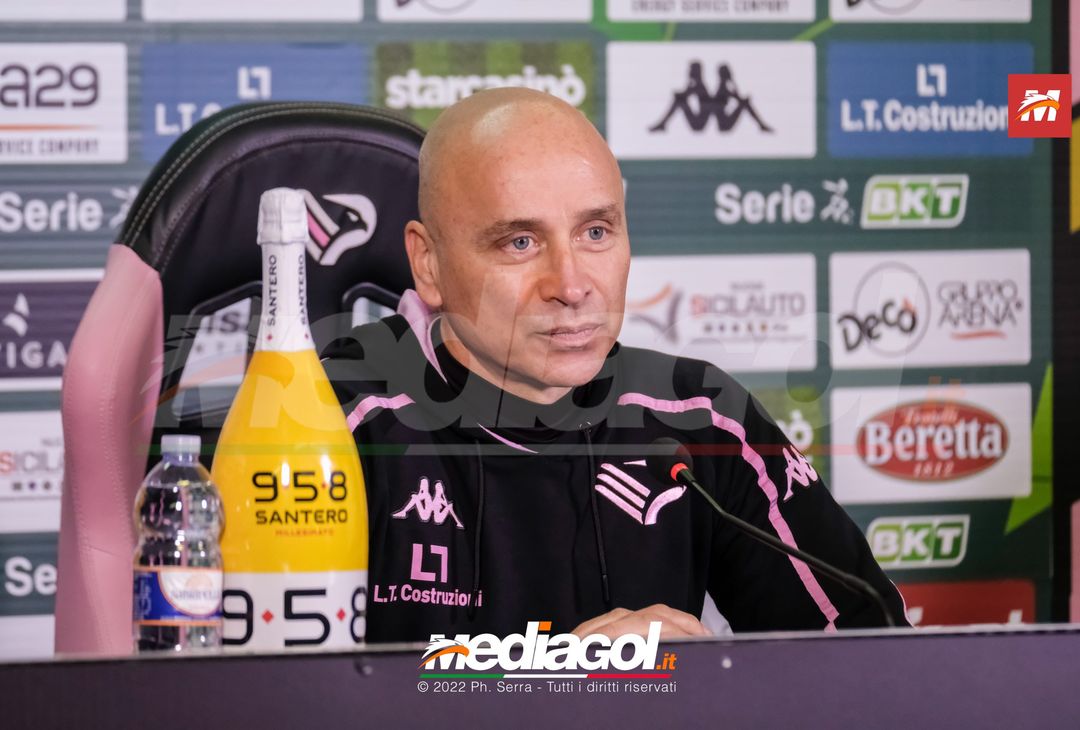 FOTO PALERMO, verso il Como: Mister Corini in conferenza stampa (Gallery) - immagine 12