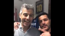 In sede arriva Julio Cesar: “Come facevo a non venire, all’Inter abbiamo la fatto storia”